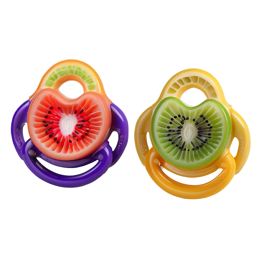 Fruit Teether Pacifier Png 05252024