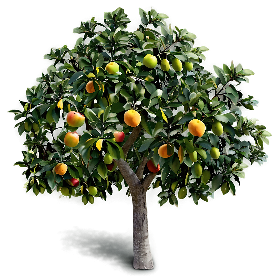 Fruit Tree Top View Png Twr10