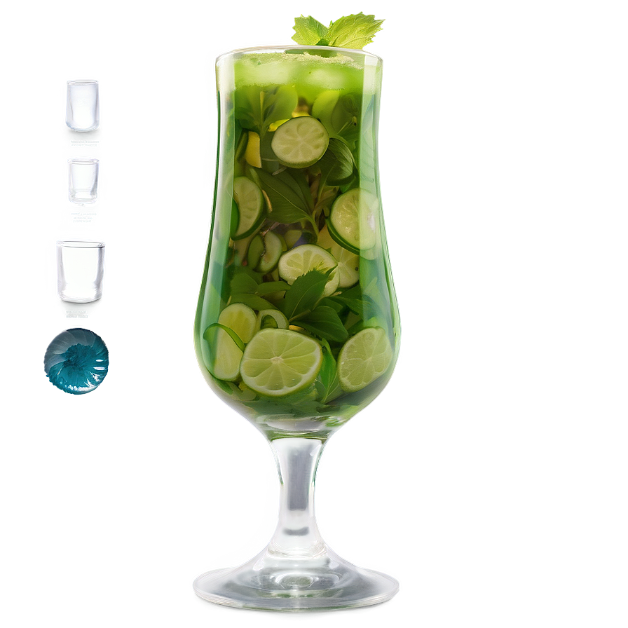 Full Cocktail Glass Png Odc