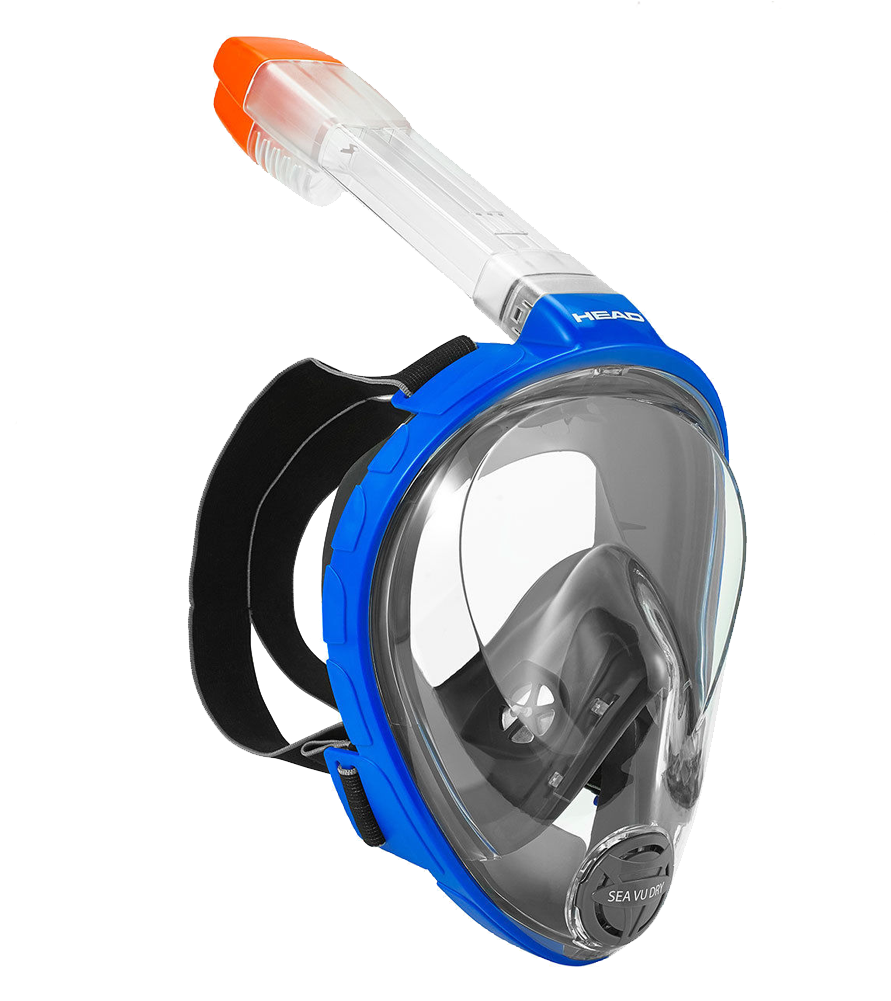 Full Face Snorkel Mask Blue