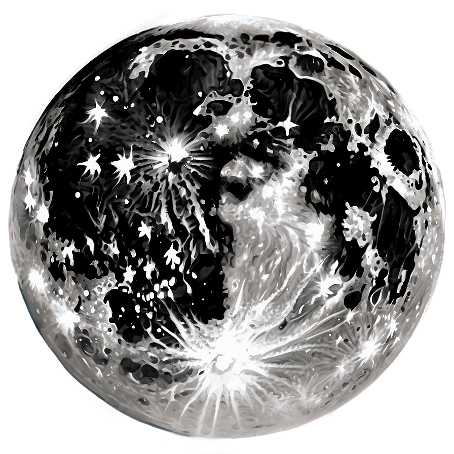 Full Moon Celestial Beauty Png 05242024