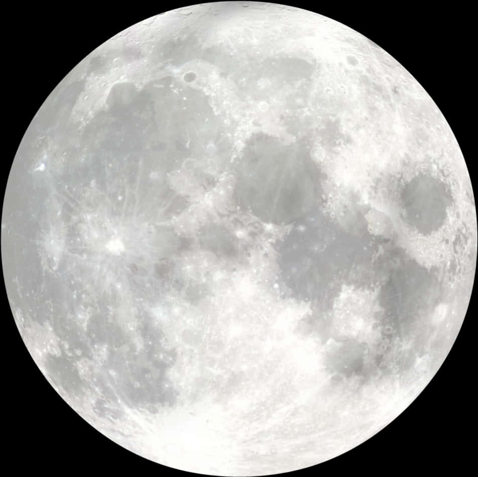 Full Moon Detailed View