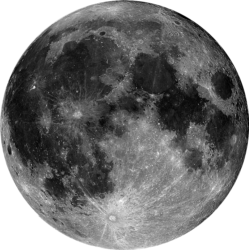 Full Moon Detailed View