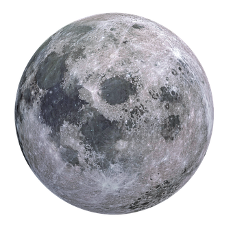 Full Moon Detailed View