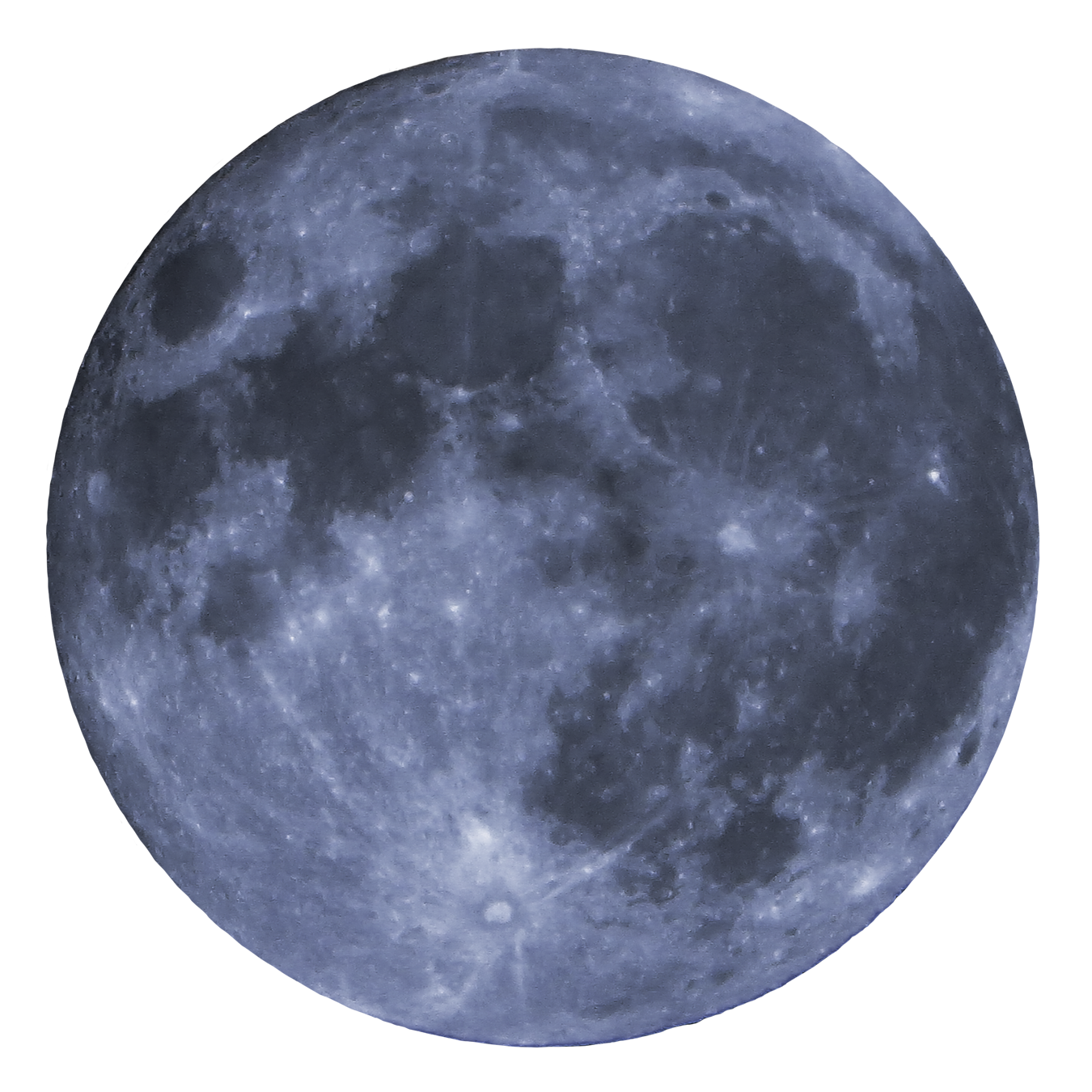 Full Moon Detailed View