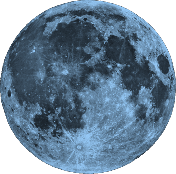 Full Moon Detailed View