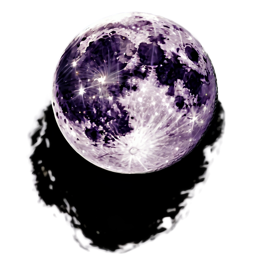 Full Pink Moon Clipart Png 06252024