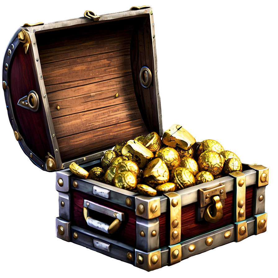 Full Treasure Chest Png 75