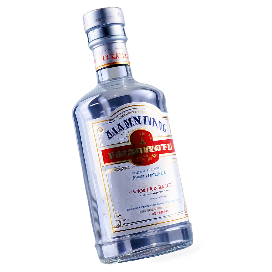 Full Vodka Bottle Png 06212024