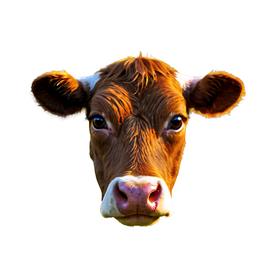 Funky Cow Head Png 06212024