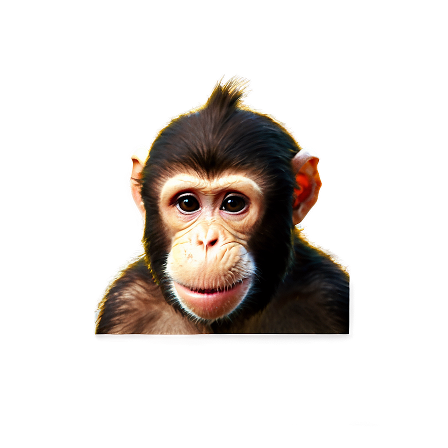 Funky Monkey Face Png Dda29