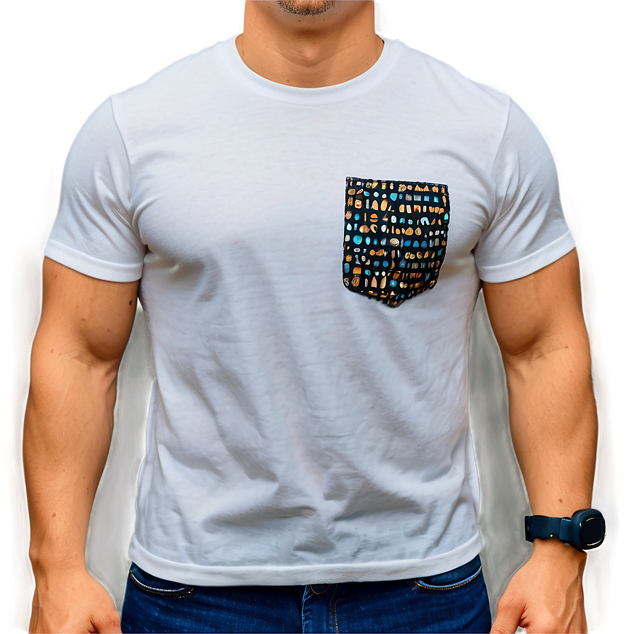 Funky Shirt Pocket Design Idea Png 06212024