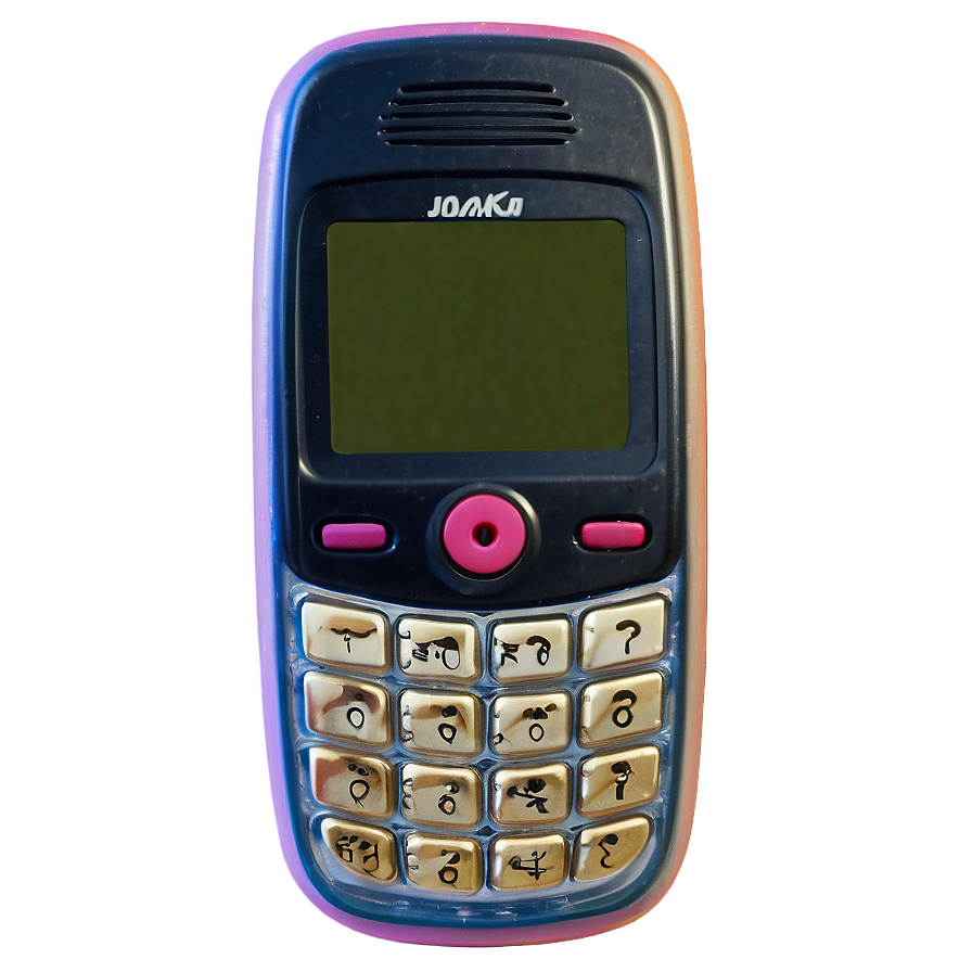 Funky Y2k Mobile Phone Png Pyw47