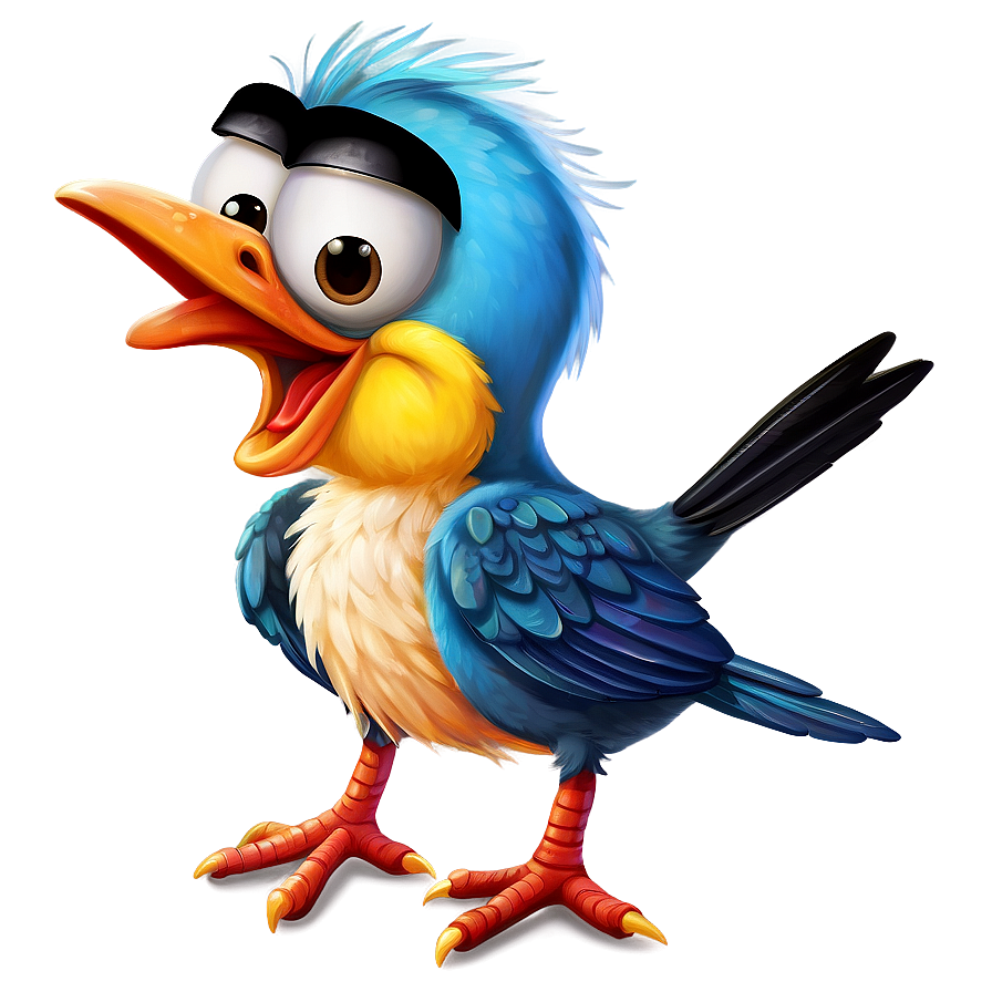 Funny Cartoon Bird Png 71