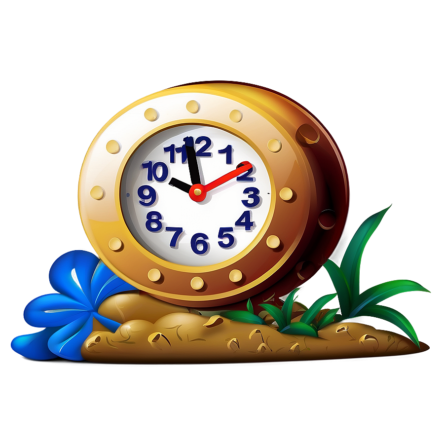 Funny Clock Clipart Png 06262024