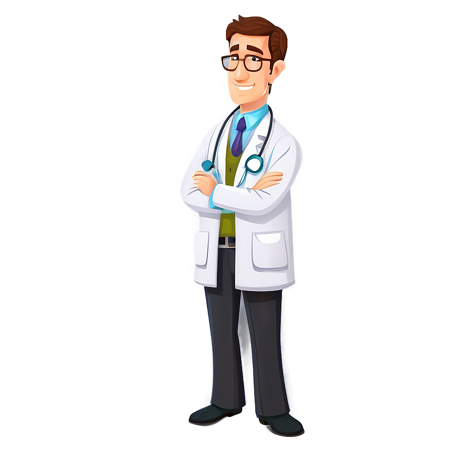 Funny Doctor Cartoon Character Png 06212024