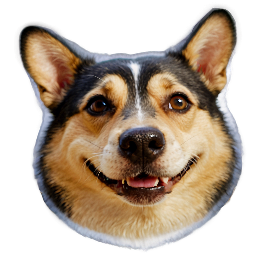 Funny Dog Head Png 54