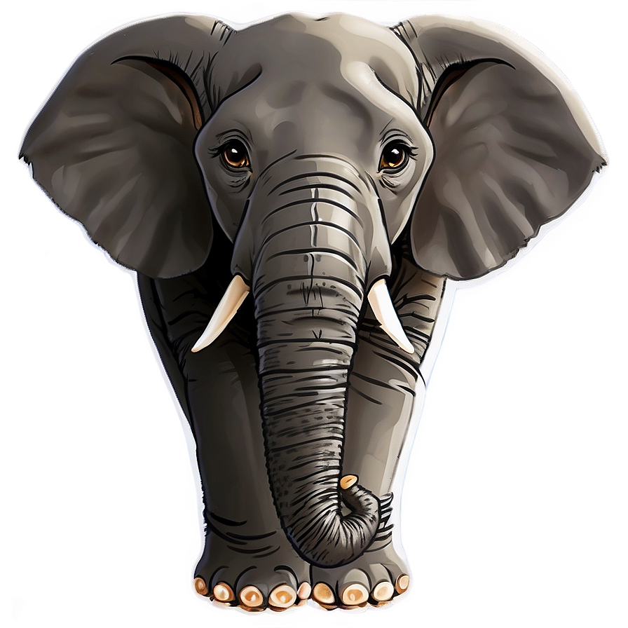 Funny Elephant Cartoon Png 06212024