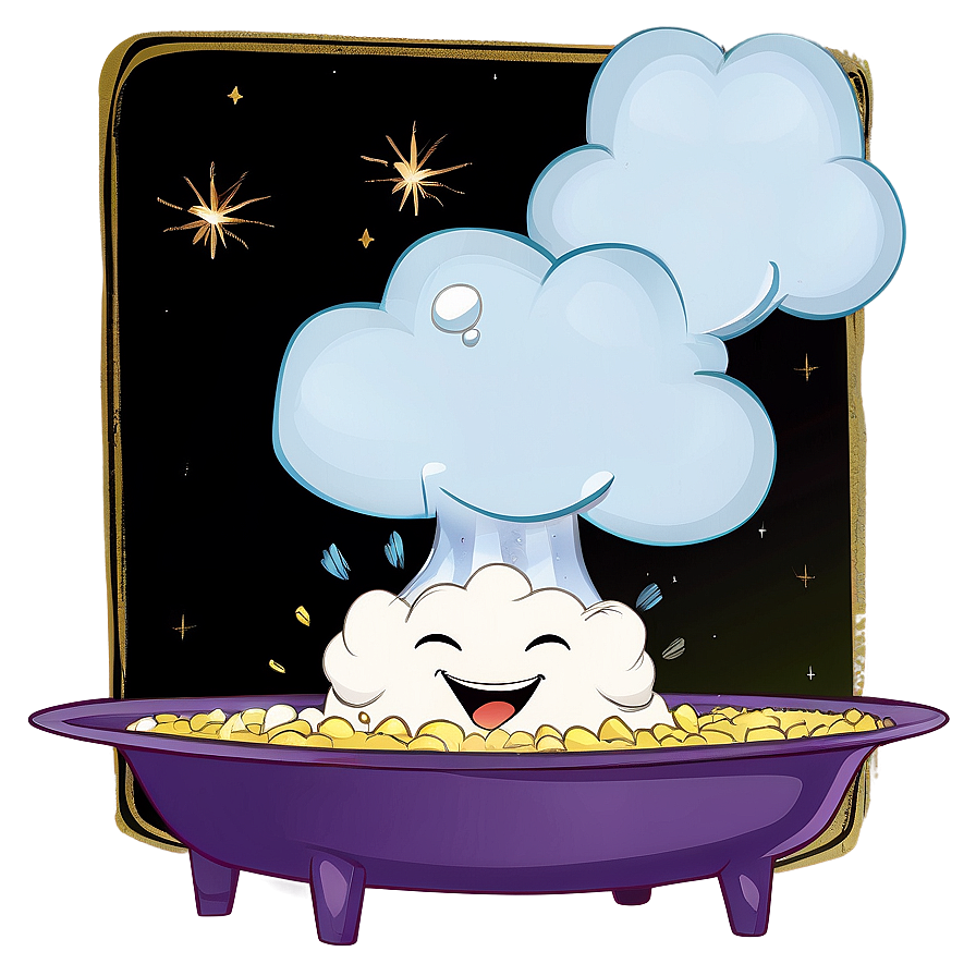 Funny Fart Cloud Illustration Png 5