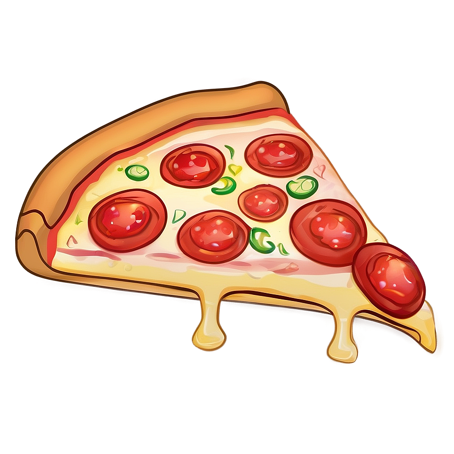 Funny Pizza Cartoon Drawing Png Xjq51