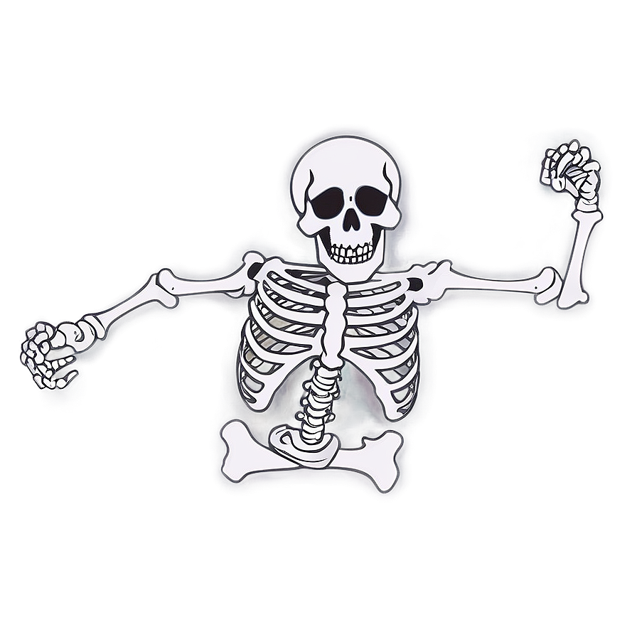 Funny Skeleton Cartoon Png 43