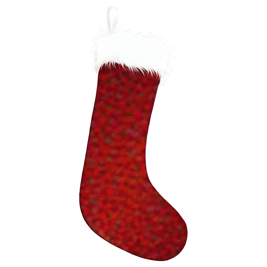 Furry Christmas Stocking Png 06132024