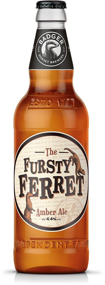 Fursty Ferret Amber Ale Bottle