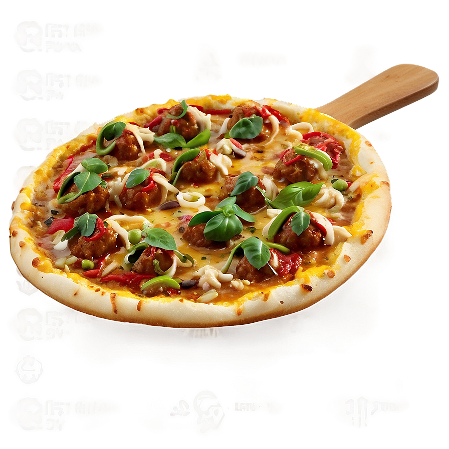 Fusion Curry Pizza Png Wov38