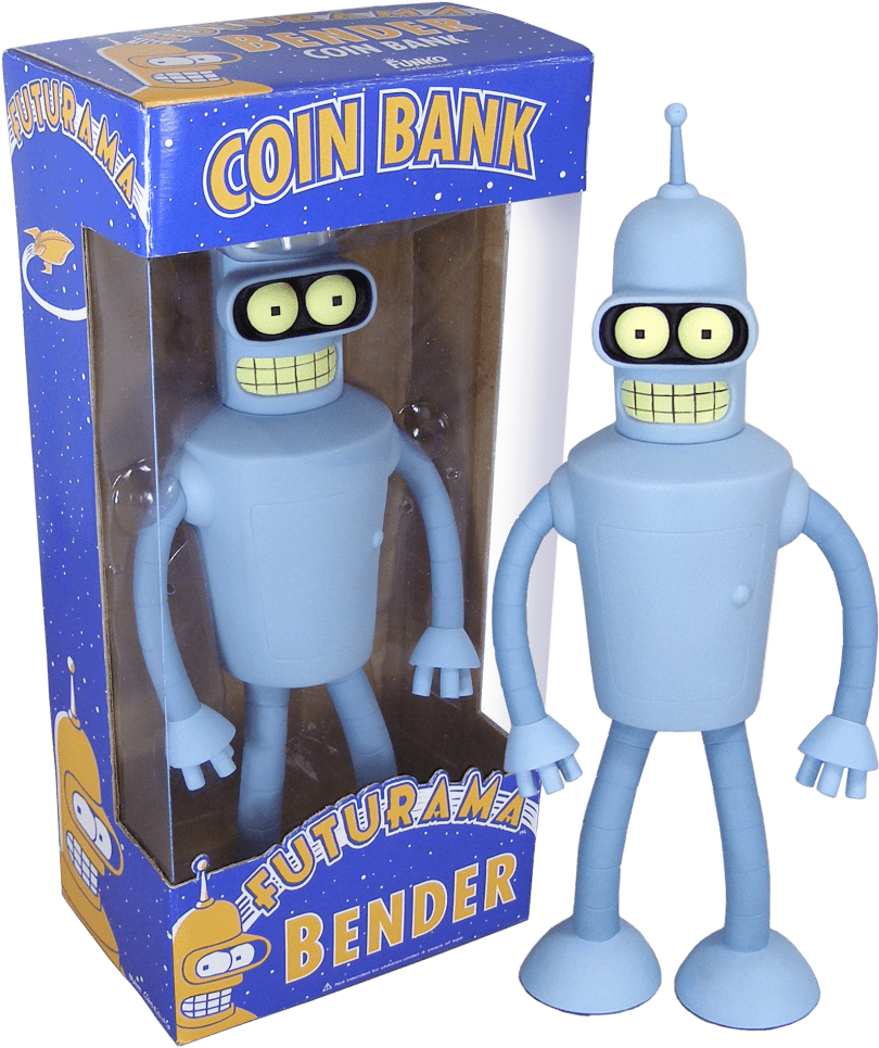 Futurama Bender Coin Bank