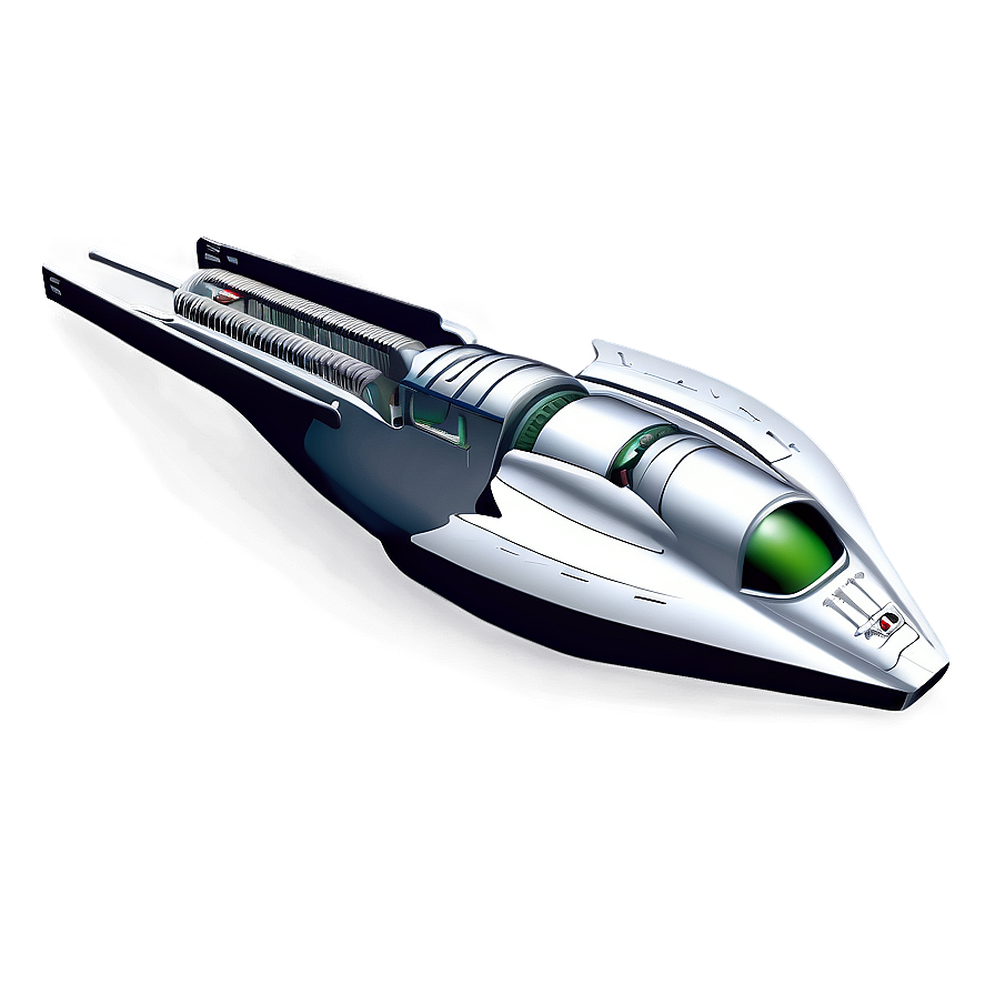 Future Spacecraft Illustration Png 7