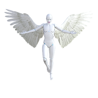 Futuristic Angel Mannequin