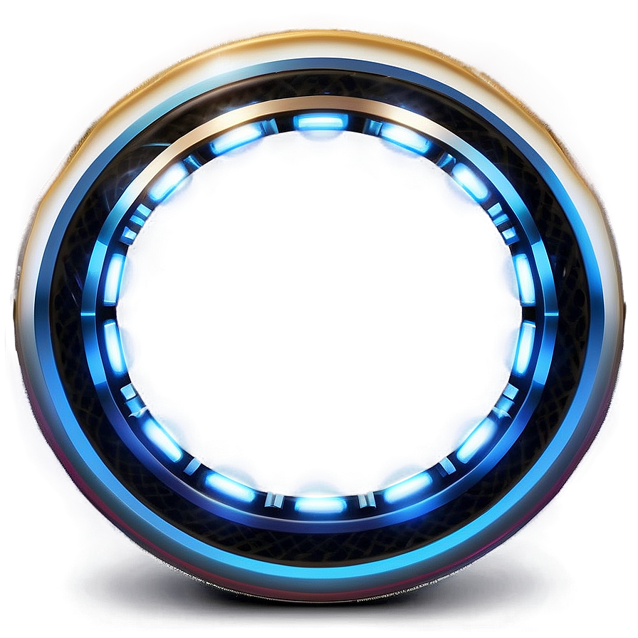 Futuristic Circle Graphic Png 54