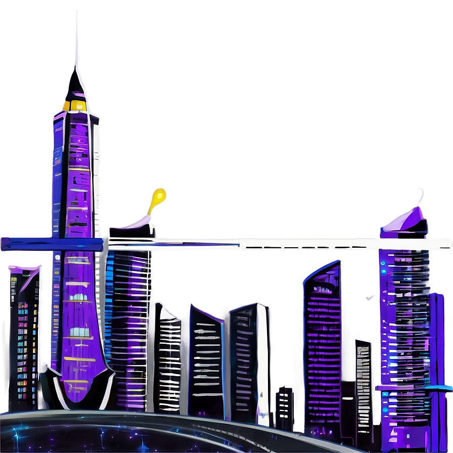 Futuristic City Oh The Places You'll Go Png Ktg71