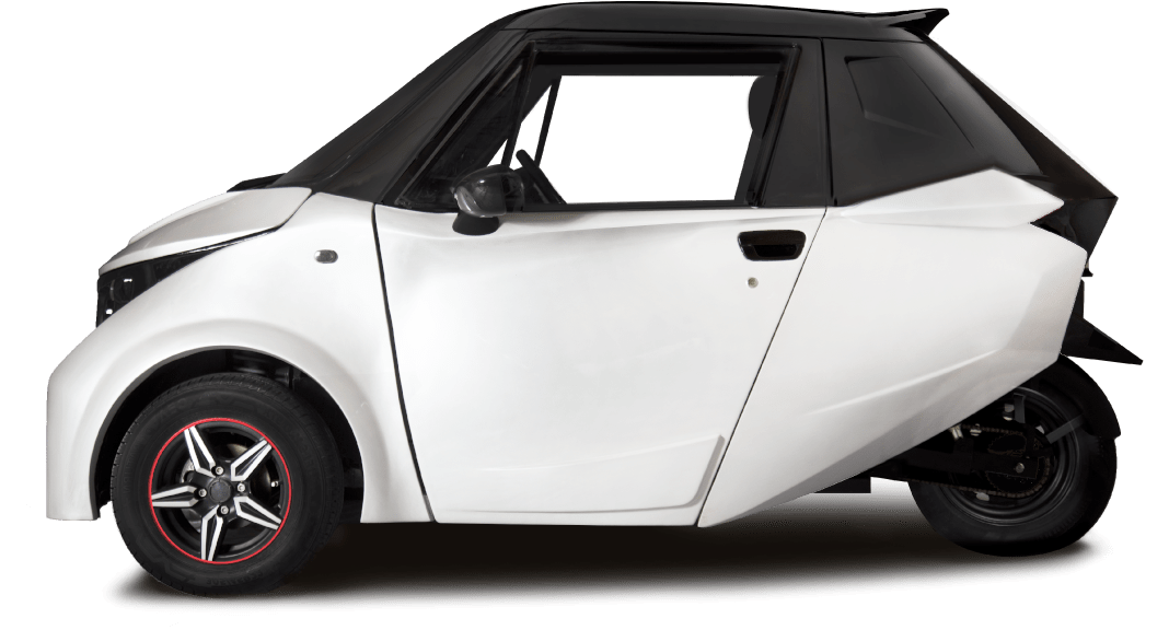 Futuristic Compact Electric Car