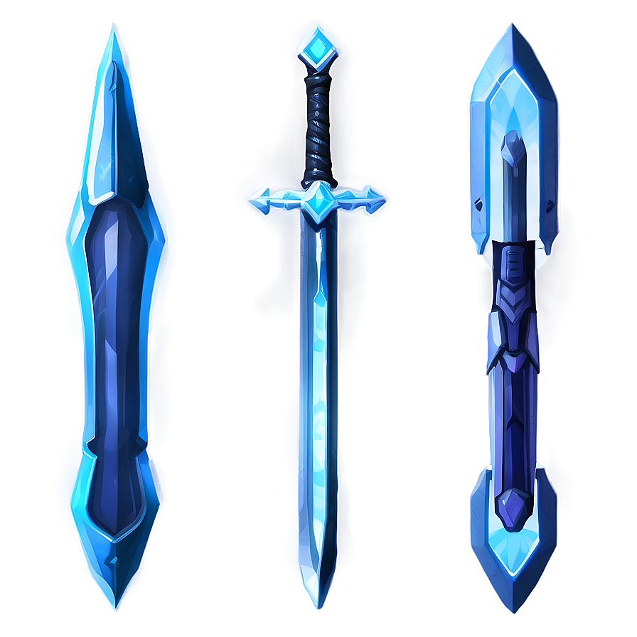 Futuristic Diamond Sword Png Fym