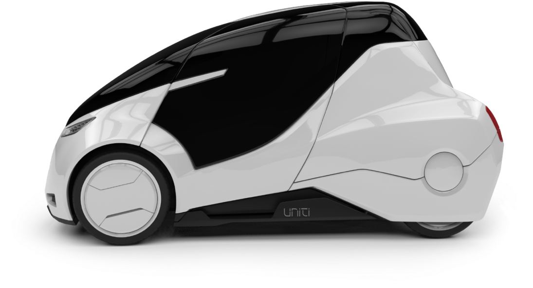 Futuristic Electric Car Concept