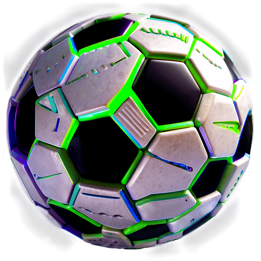 Futuristic Football Ball Png Wjq