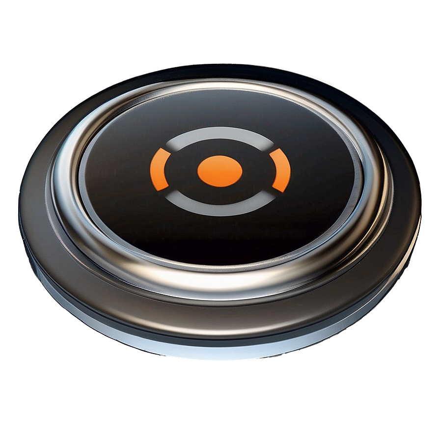 Futuristic Home Button Png Pee