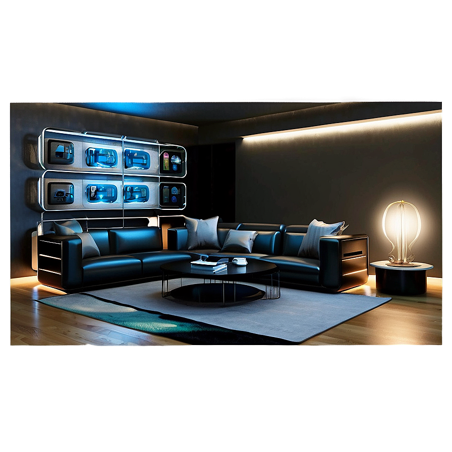Futuristic Living Room Concept Png 05242024