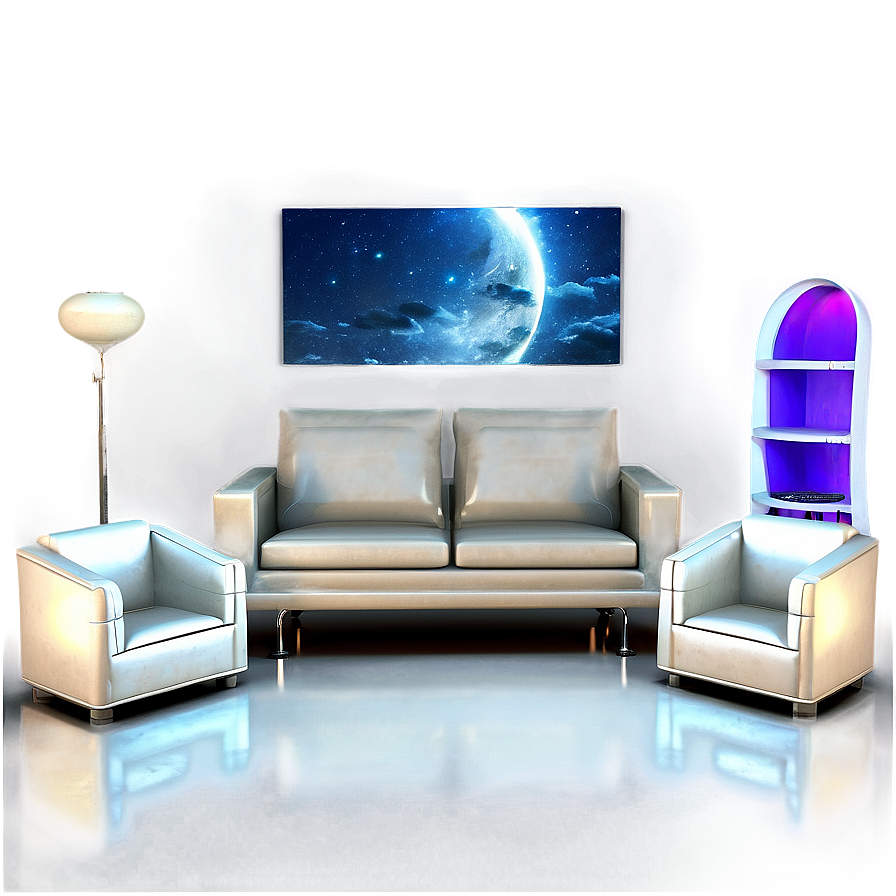 Futuristic Living Room Concept Png Qvj