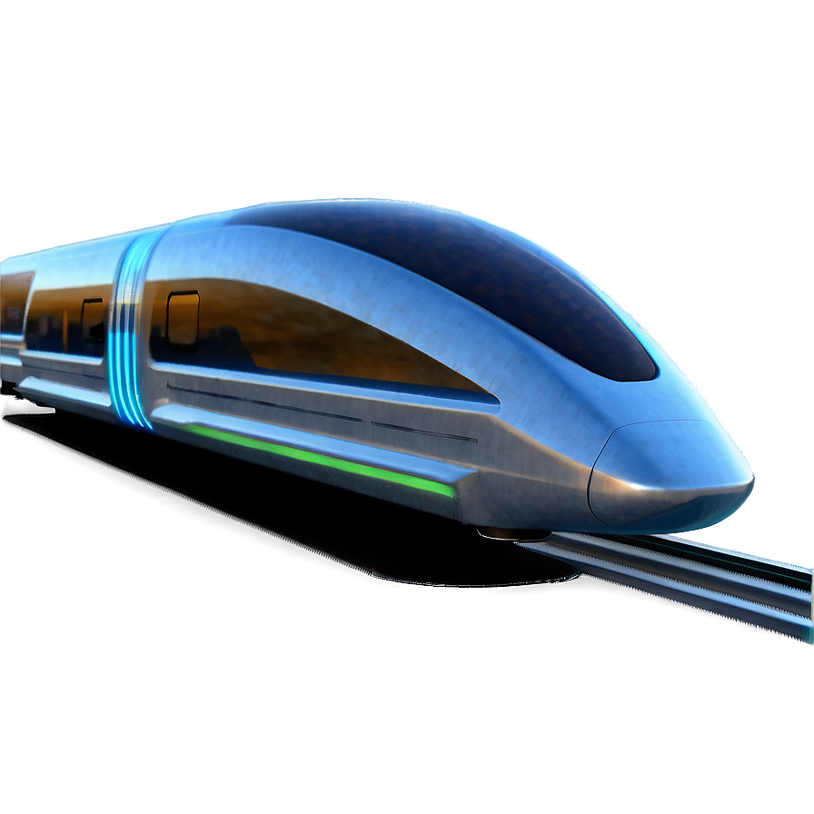 Futuristic Maglev Train Png Yjl