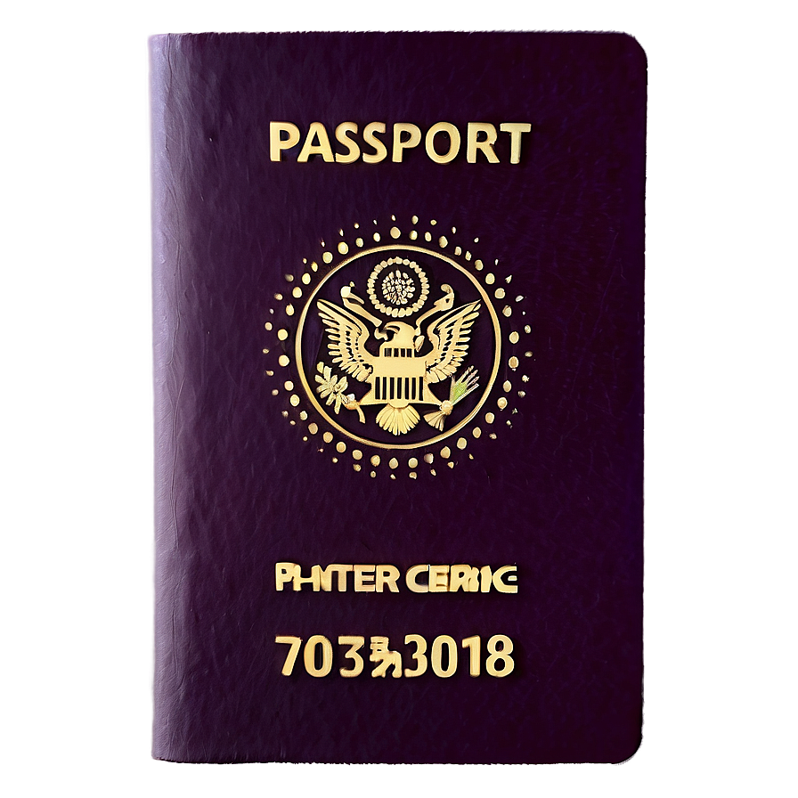 Futuristic Passport Design Png Fri34