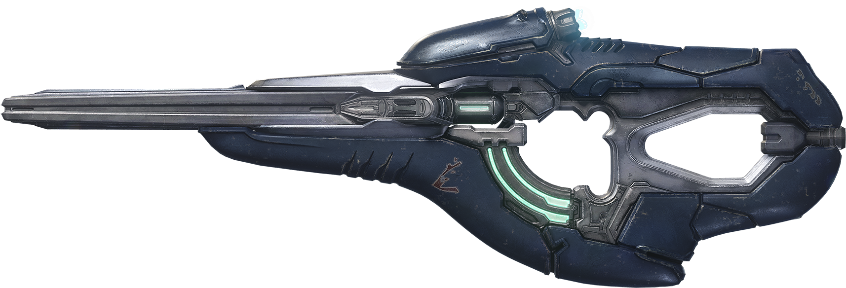 Futuristic Plasma Rifle Design