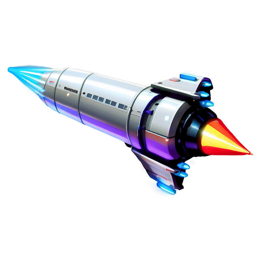 Futuristic Rocketship Png Cvr96