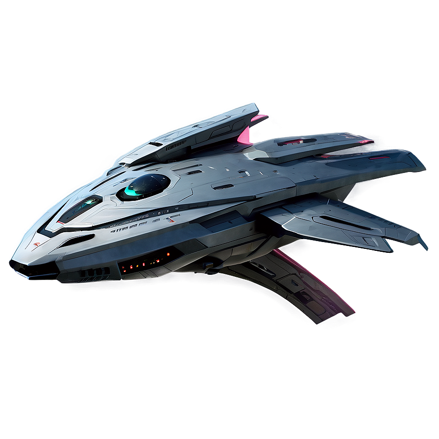 Futuristic Spacecraft Design Png 73