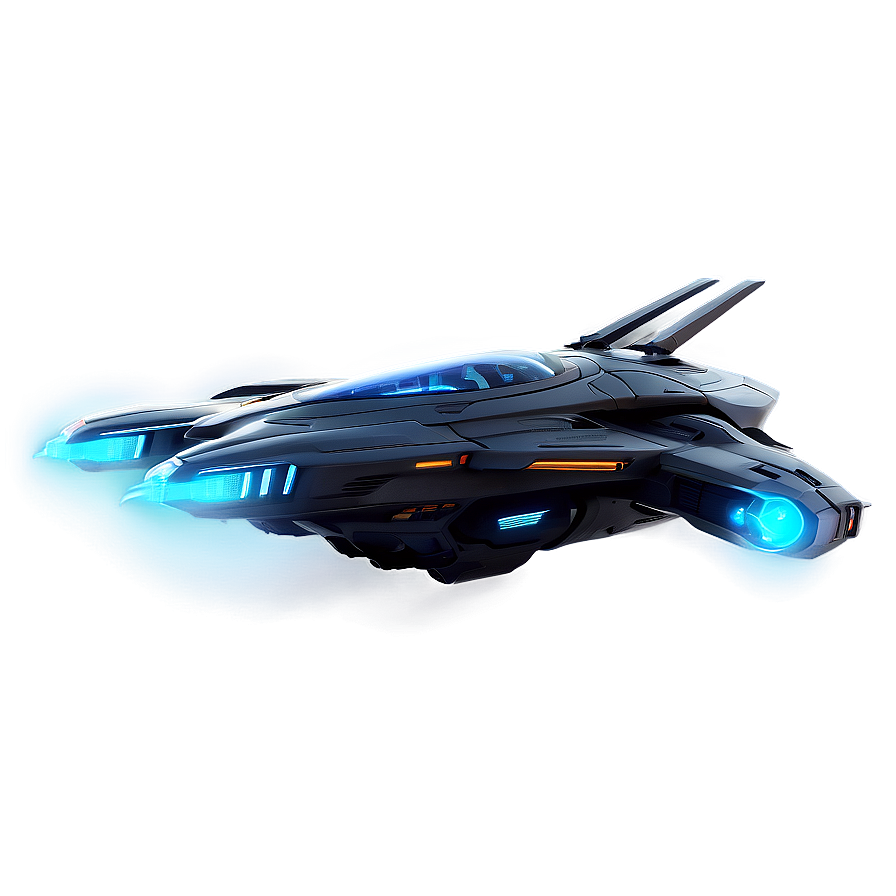 Futuristic Spacecraft Design Png 86