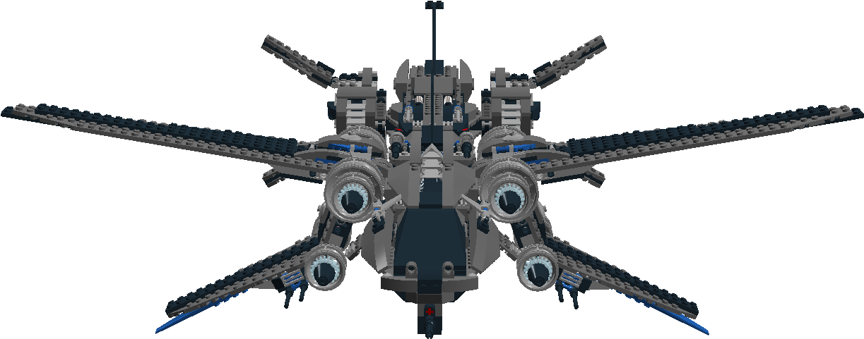 Futuristic Spaceship Design