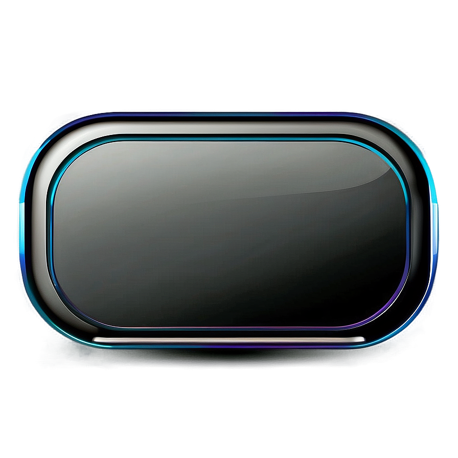 Futuristic Vector Rounded Rectangle Design Png Iax