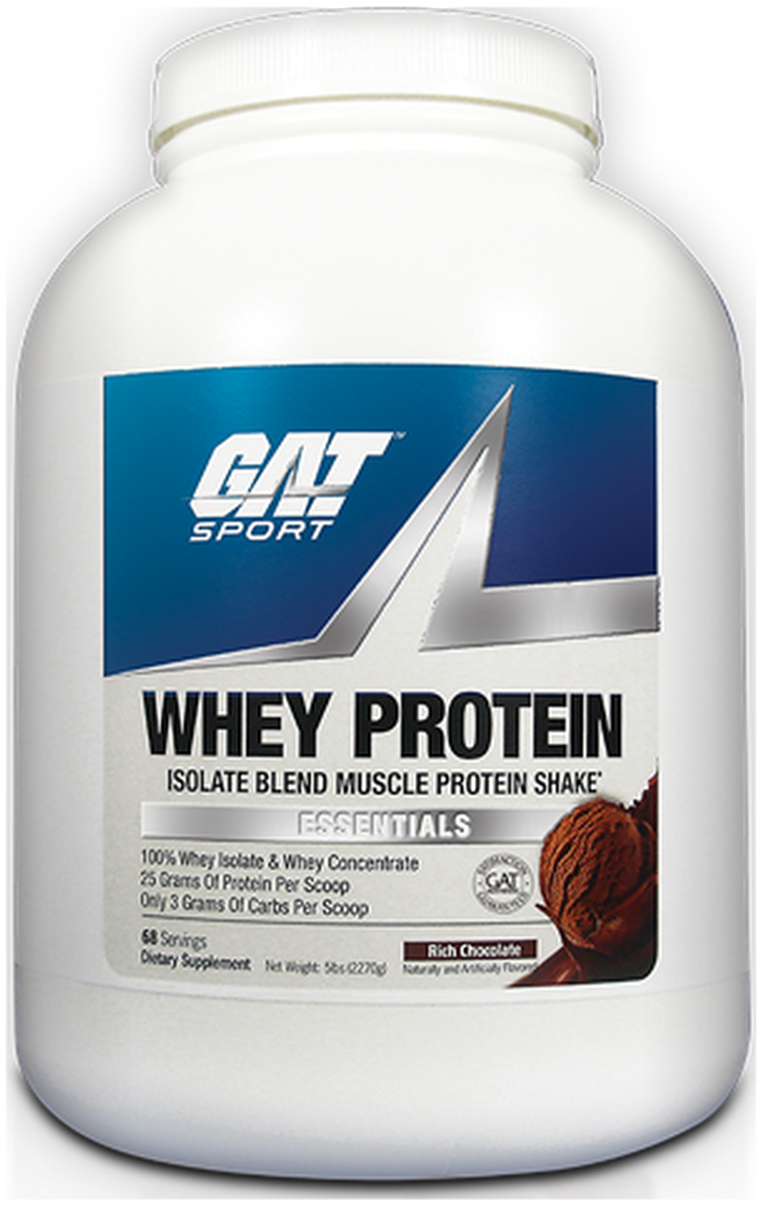 G A T Sport Whey Protein Container