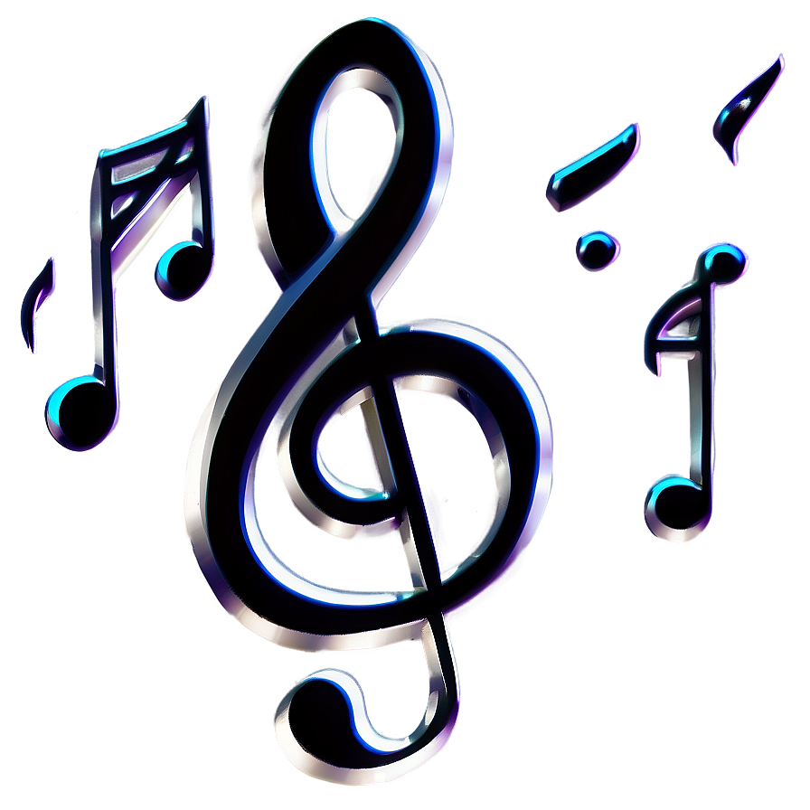 G Clef Illustration Png 79